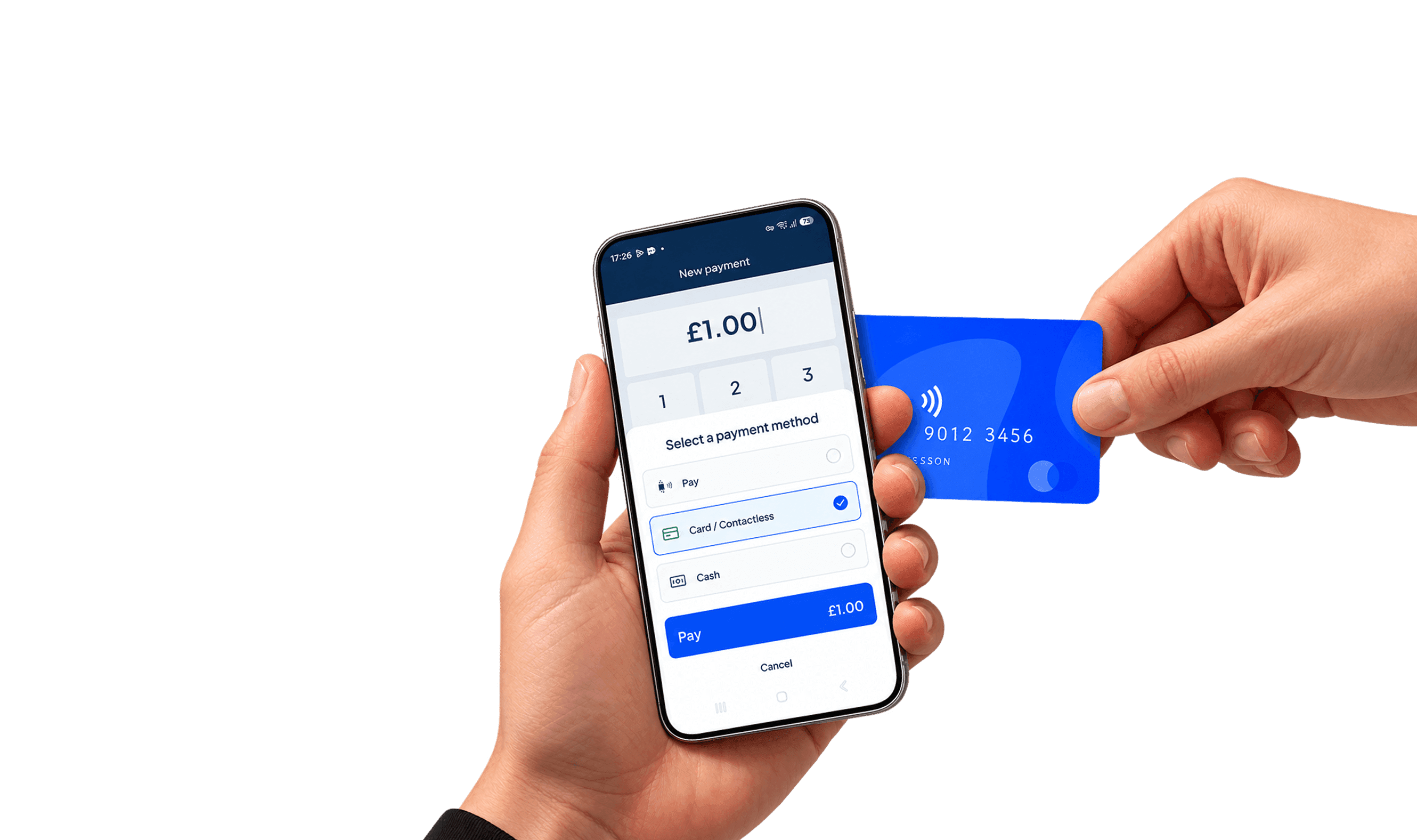 Your next payment. On your own phone.